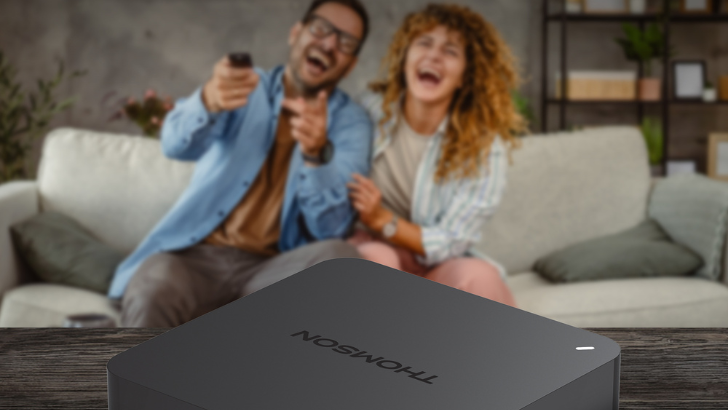 THOMSON presenta Streaming Box 245: più memoria e streaming 4K