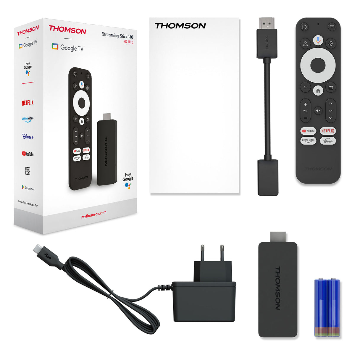 Google TV Streaming Stick 140 (4K)