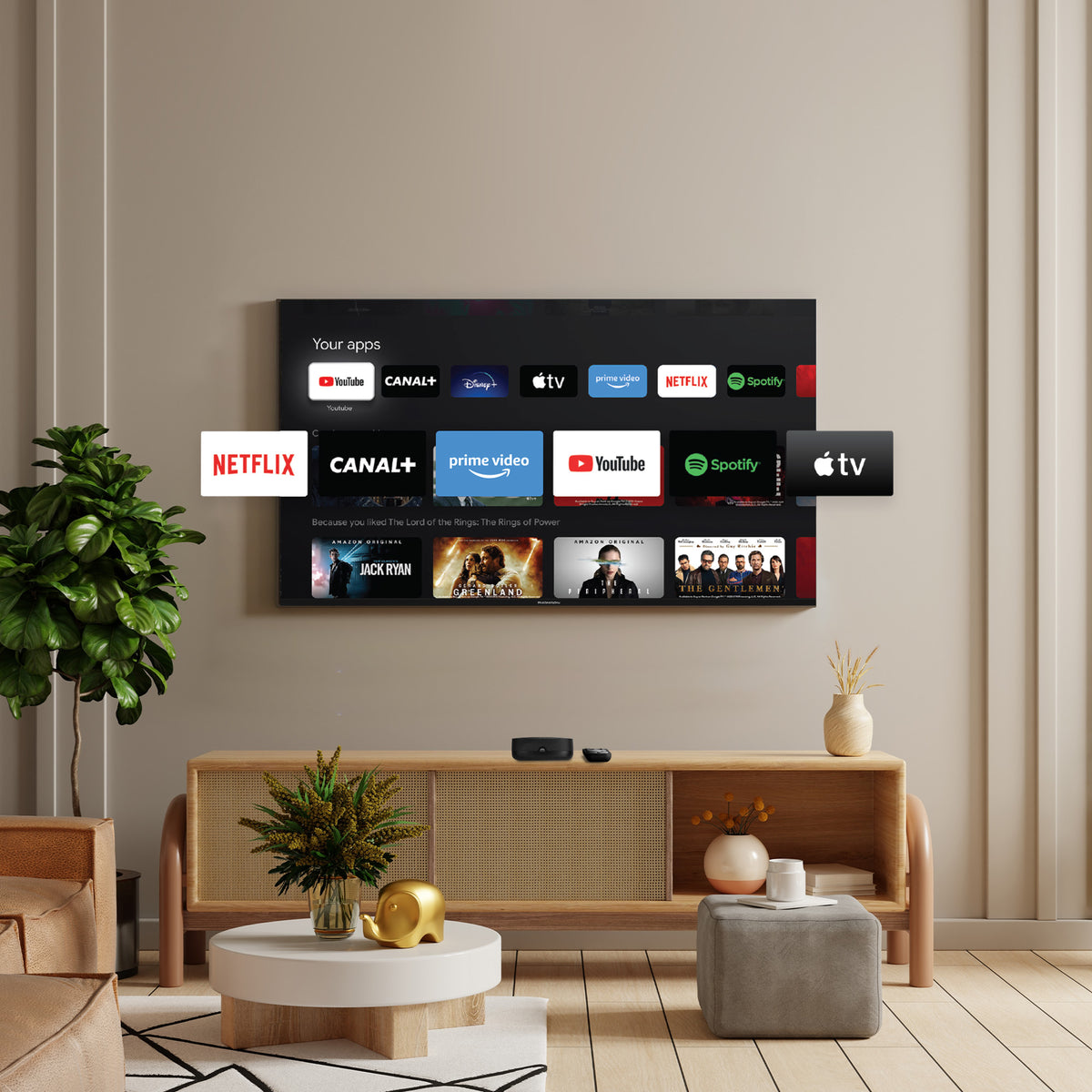 Google TV Streaming Box Plus 270 (4K)