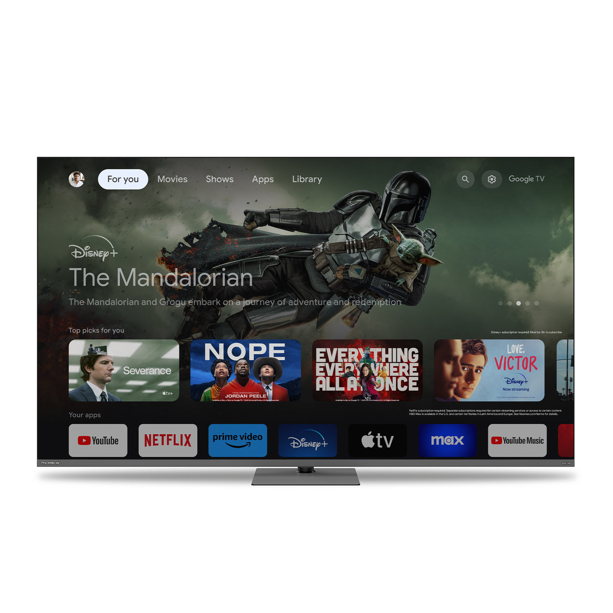 Google TV QLED Pro