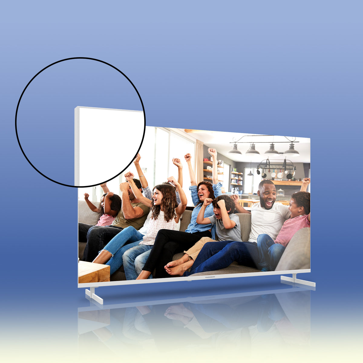 Google TV UHD Side Feet