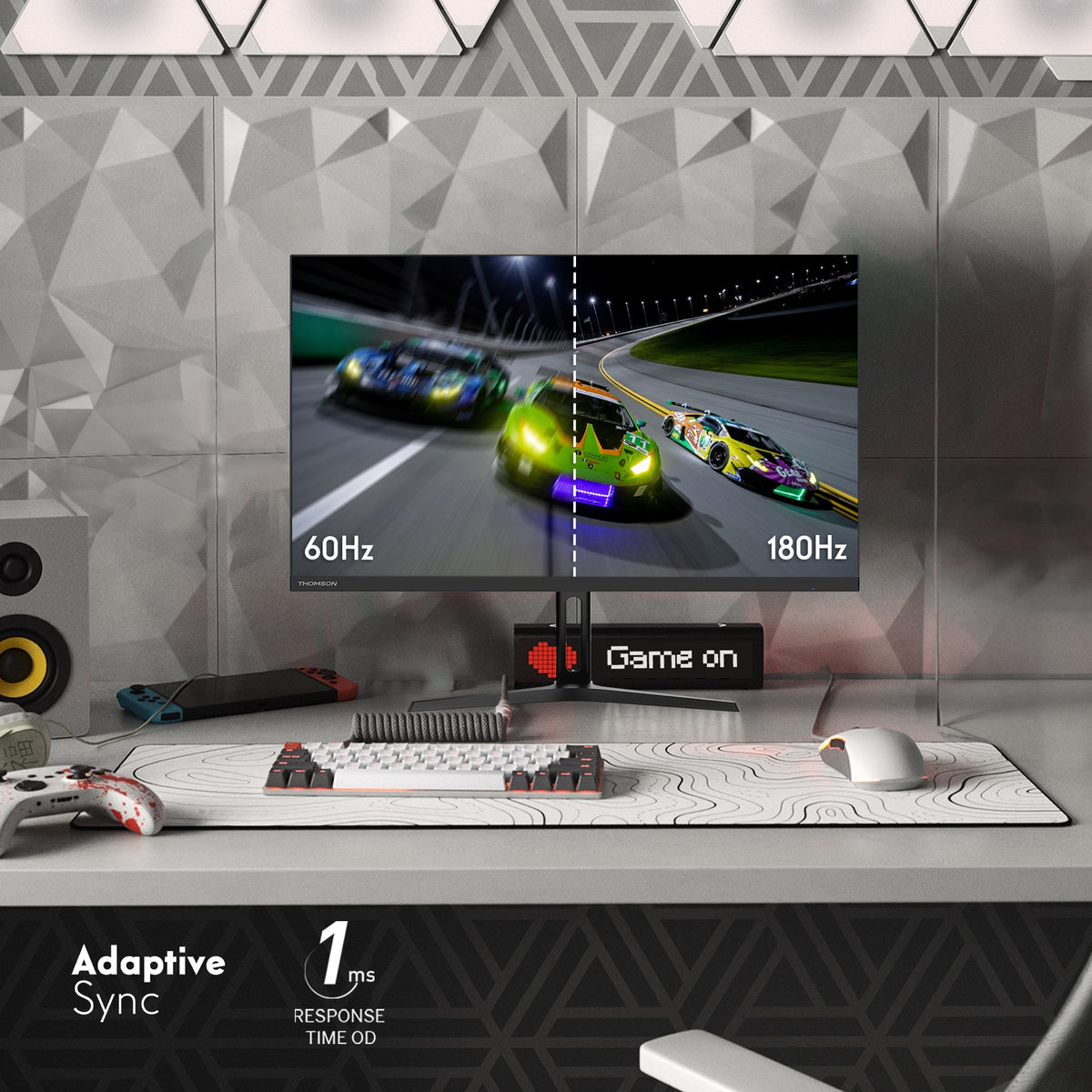 Thomson Gaming Monitor 24" FHD