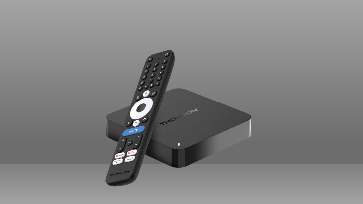 THOMSON Streaming Box 245: nuovo set-top box con SoC aggiornato e 32 GB di memoria