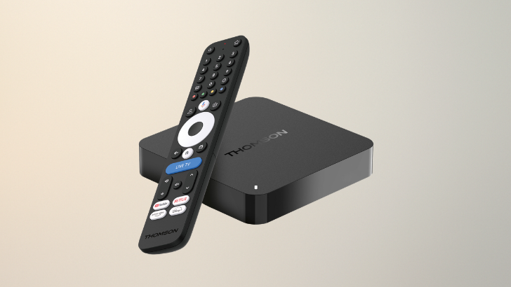 THOMSON Streaming Box 245: Νέο, πιο δυνατό και με φωτιζόμενο τ/χ