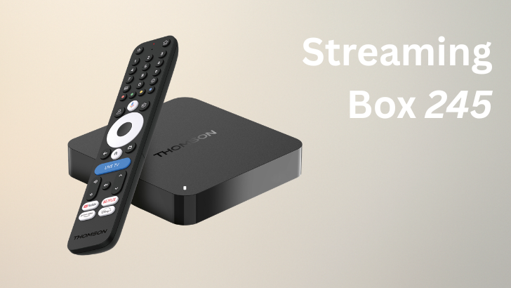 THOMSON lancerer ny streamingboks med Google TV og 4K