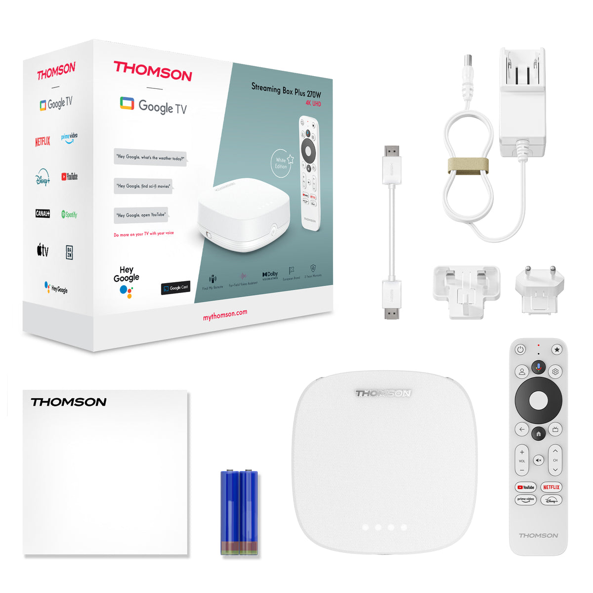 Google TV Streaming Box Plus 270 (4K)