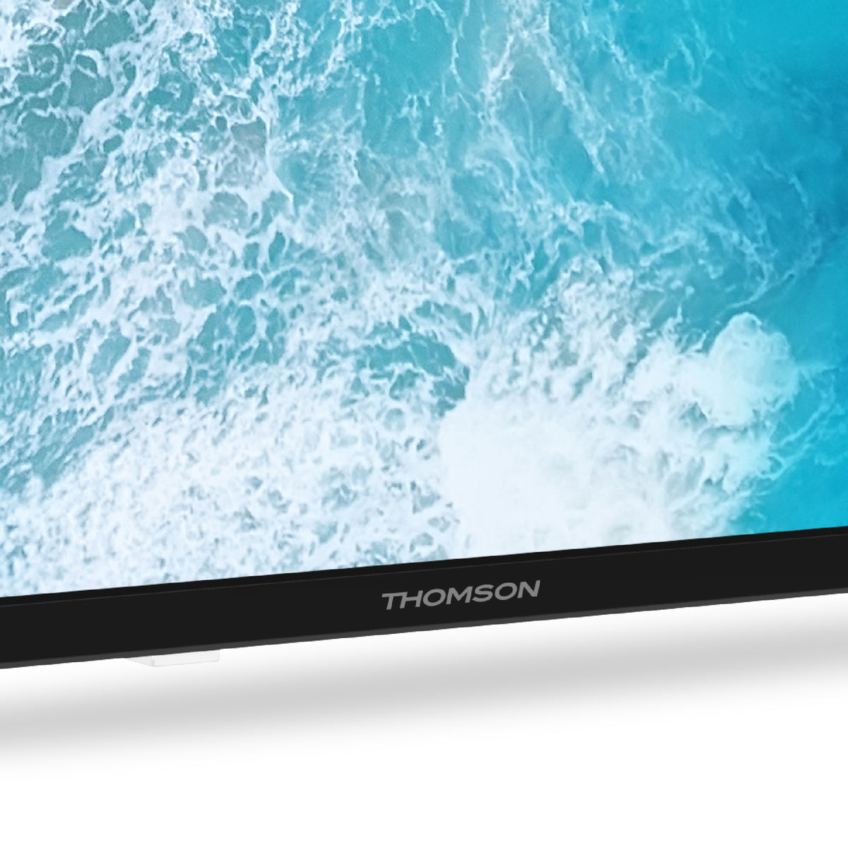 Thomson TV with ocean wave screenfill